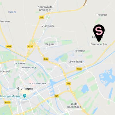 Kaart met de locatie van Schoolkerk